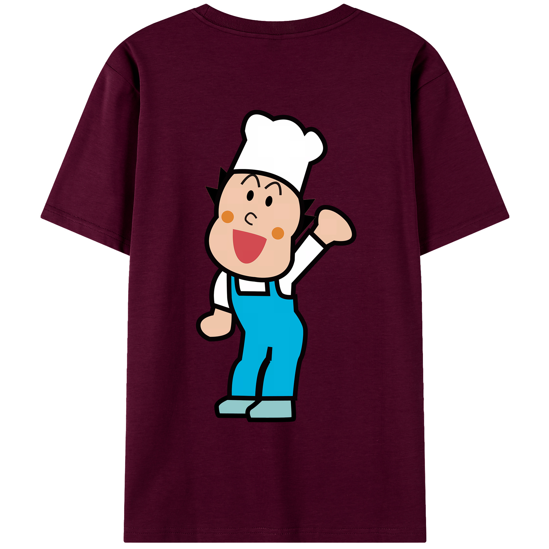 （画像用） アンパンマン Anpanman レディース半袖Tシャツ(バックプリント)